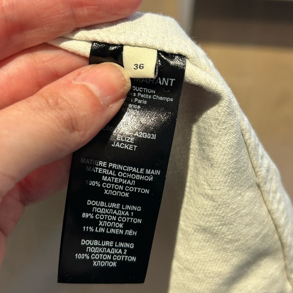 Isabel Marant Elize Jacket - Picture 13 of 13